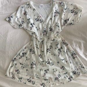 Floral mini dress